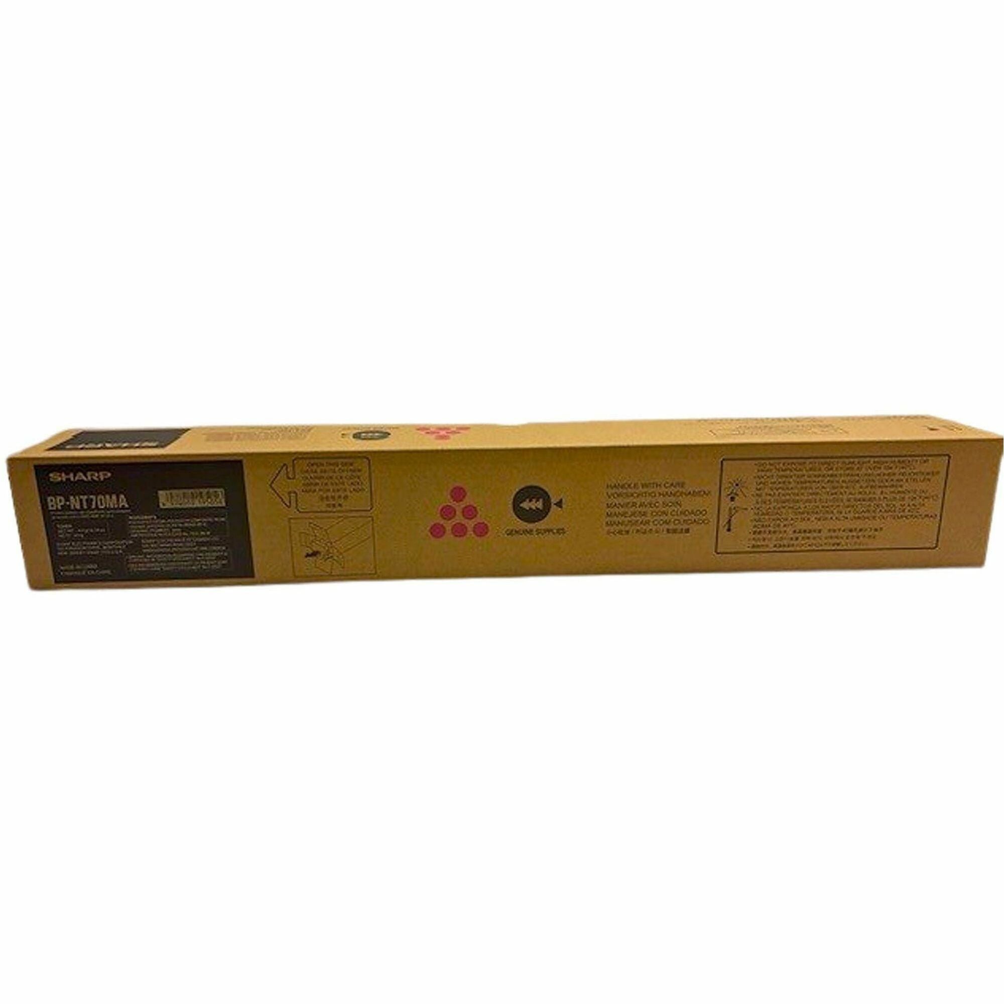 Sharp Original Laser Toner Cartridge - Magenta - 1 Each - 24000 Pages