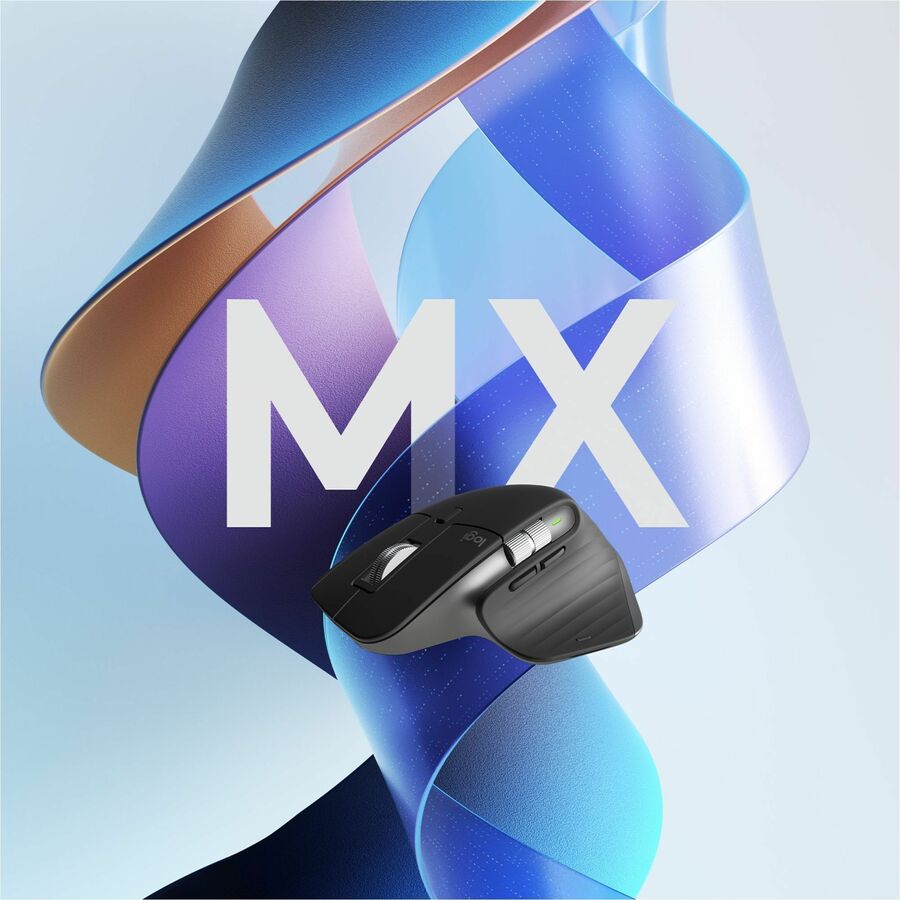 Logitech MX Master 3S Performance Wireless Mouse (Black) - Darkfield - Wireless - 32.80 ft - Bluetooth/Radio Frequency - 2.40 GHz - Rechargeable - Black - USB - 8000 dpi - Scroll Wheel - 7 Button(s) - Right-handed - Proprietary Battery Size Battery Sup...