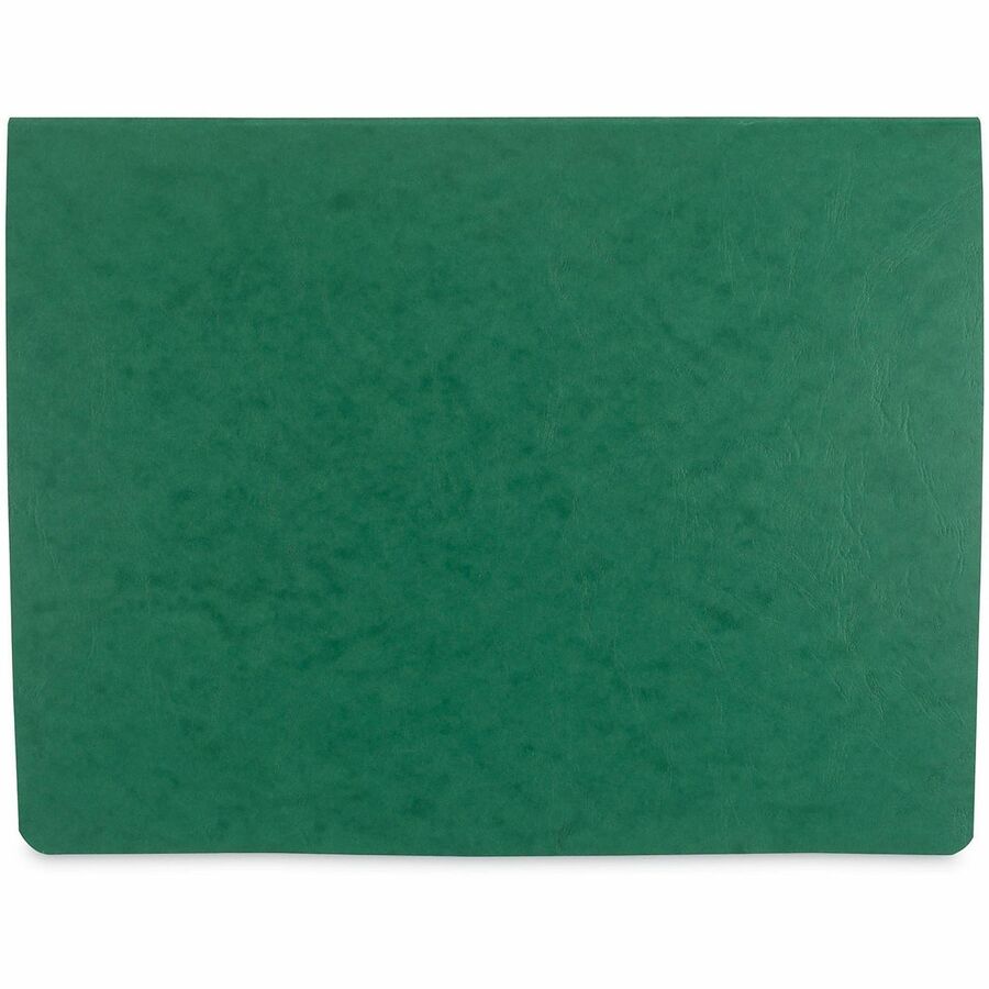 ACCO 14-7/8"x11" Presstex Hanging Data Binder - 6" Binder Capacity - 11" x 14 7/8" Sheet Size - Fastener(s): 2 x Post - Presstex, Acrylic, Nylon, Pressboard - Dark Green - Water Resistant, Retractable Filing Hooks, Flexible - 1 Each