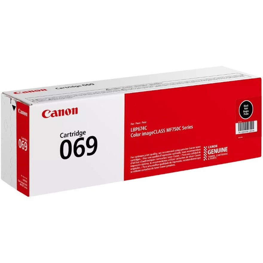 Canon 69 Original Standard Yield Laser Toner Cartridge - Black - 1 Pack - 2100 Pages