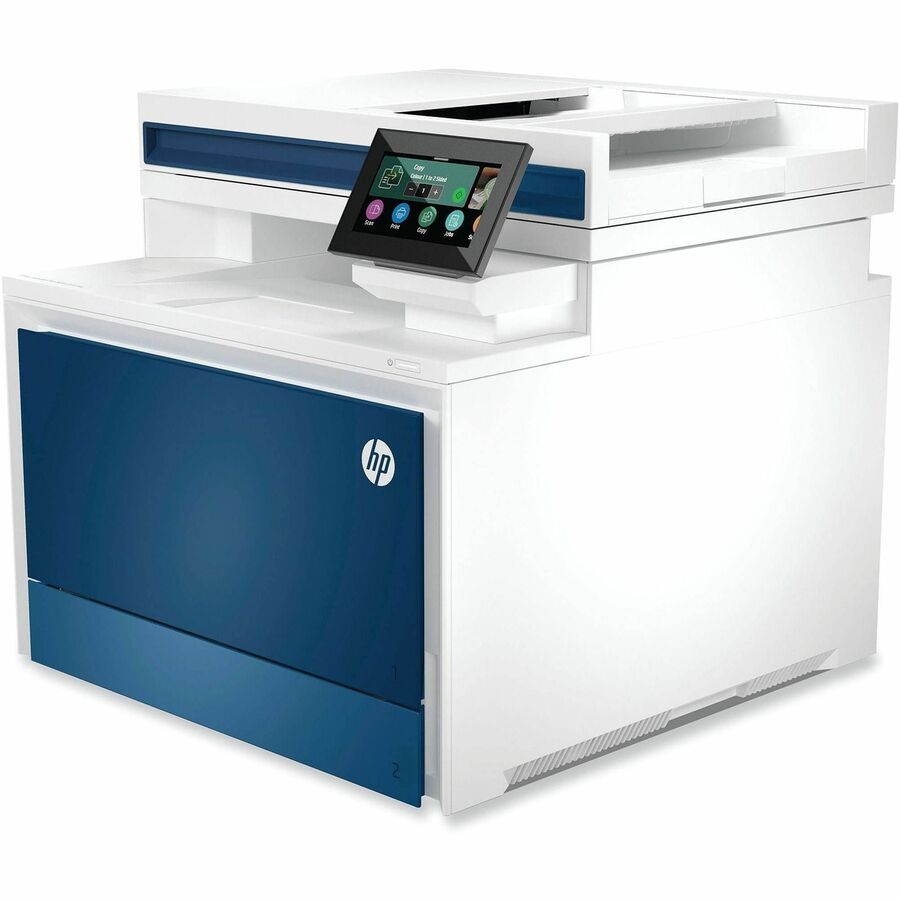 HP LaserJet Pro 4301fdw Wireless Laser Multifunction Printer - Color - Copier/Fax/Printer/Scanner - 40 ppm Color Print - 600 x 600 dpi Print - Automatic Duplex Print - Up to 50000 Pages Monthly - Color Flatbed/ADF Scanner - 600 x 600 dpi Optical Scan -...