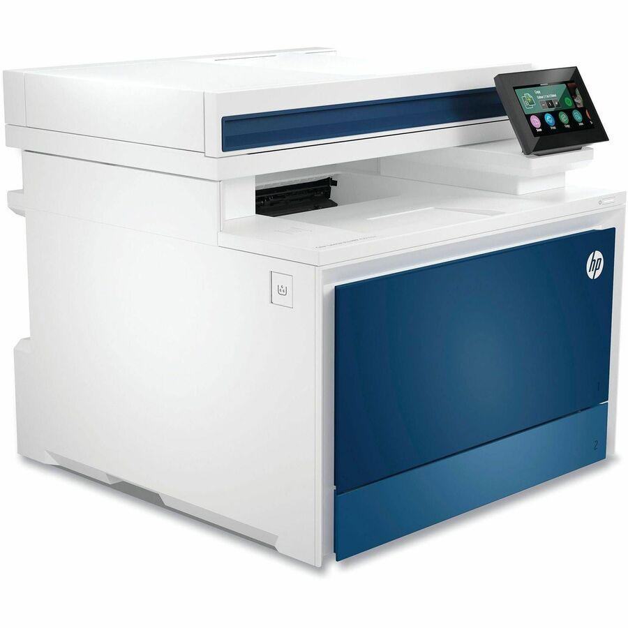 HP LaserJet Pro 4301fdw Wireless Laser Multifunction Printer - Color - Copier/Fax/Printer/Scanner - 40 ppm Color Print - 600 x 600 dpi Print - Automatic Duplex Print - Up to 50000 Pages Monthly - Color Flatbed/ADF Scanner - 600 x 600 dpi Optical Scan -...