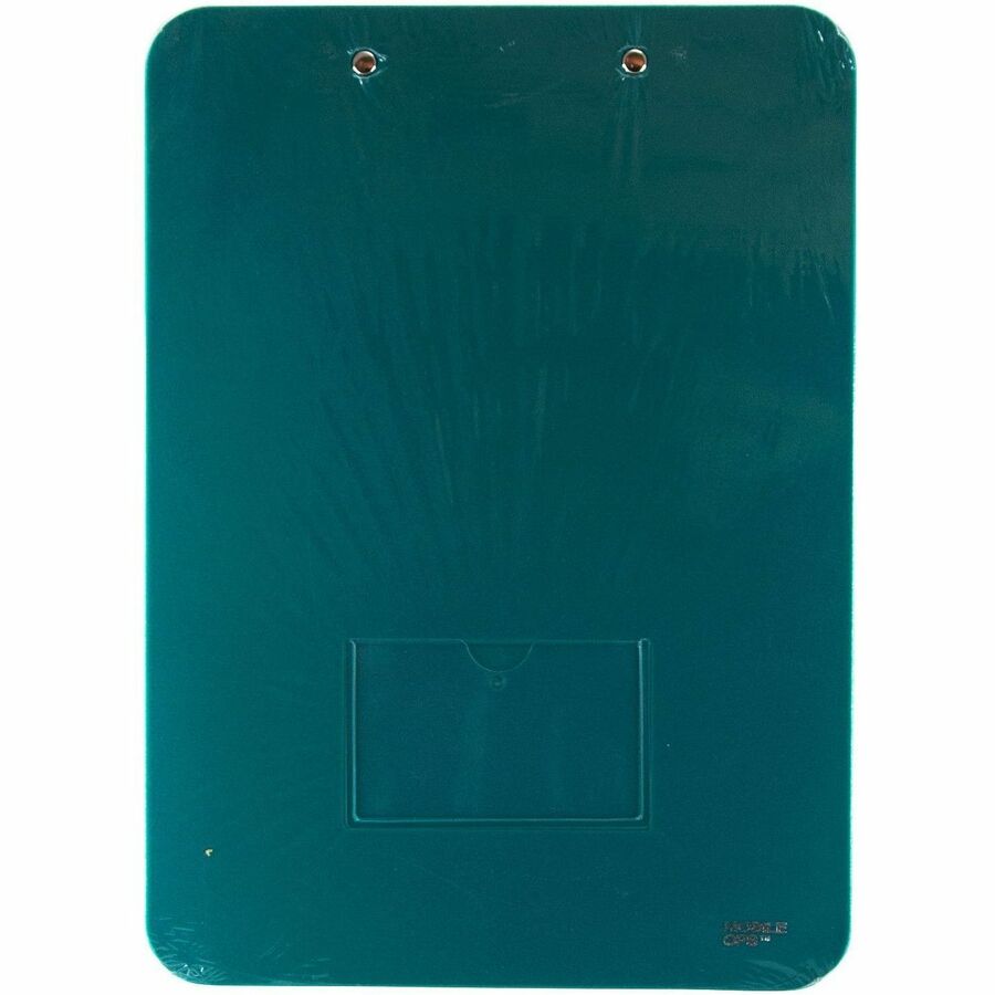 Mobile OPS Unbreakable Clipboard Green (61626) - Wire Clip - Polypropylene - Green
