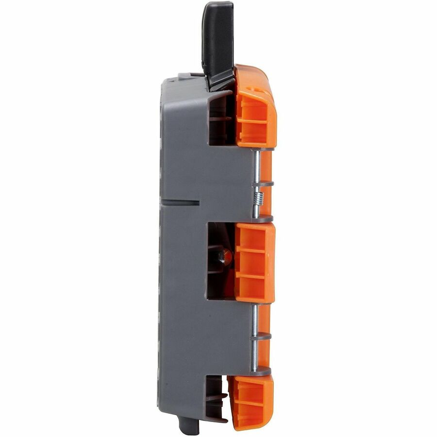 Cosco 1-Step Molded Folding Step Stool - 1 Step - 300 lb Load Capacity - Type IA - Gray, Orange
