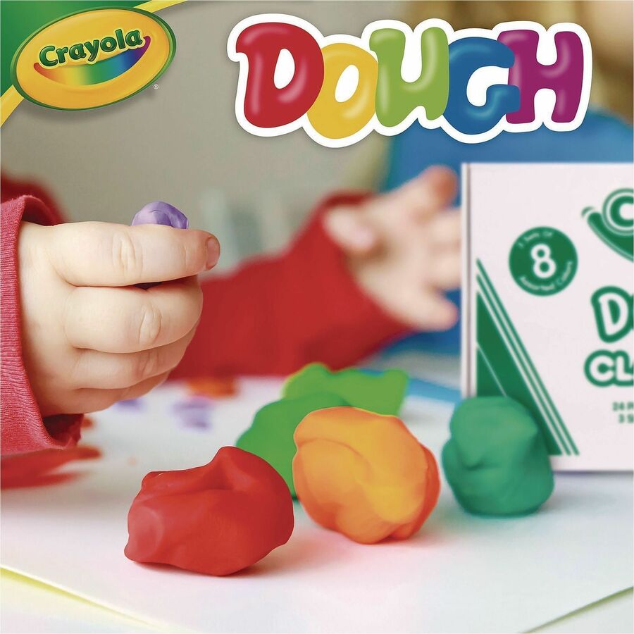 Crayola Dough Classpack, 24 Count - Classroom - Recommended For 2+ Year - Assorted - 1 Each