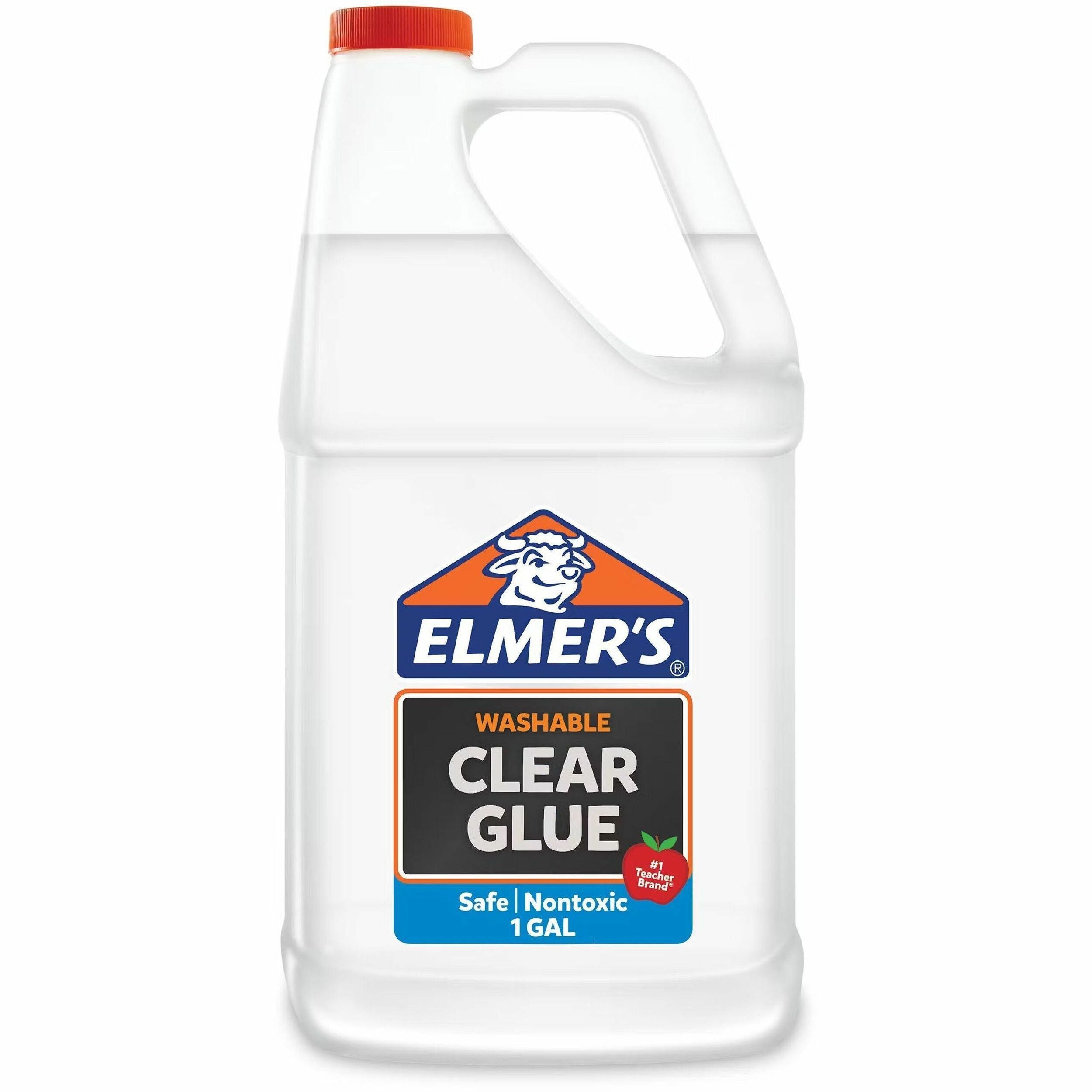 Elmer's Liquid School Glue, Clear Glue, Washable, Great for Making Slime, 5 Ounces - 1 gal - Clear - 1 Each