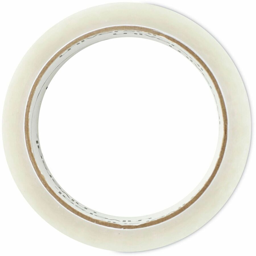 Universal General-Purpose Box Sealing Tape, 3" Core, 1.88" x 54.6 yds, Clear - 54.60 yd Length x 1.88" Width x 2 mil Thickness - 3" Core - Clear - Synthetic Rubber - Plastic Backing - 1 Roll