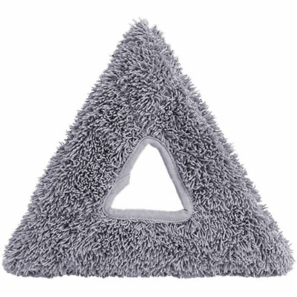 Unger Stingray Glass Washing Pads - Triangle - Washing, Glass, Cleaning - Dirt Remover, Grime Remover - MicroFiber - Gray - 5 / Carton