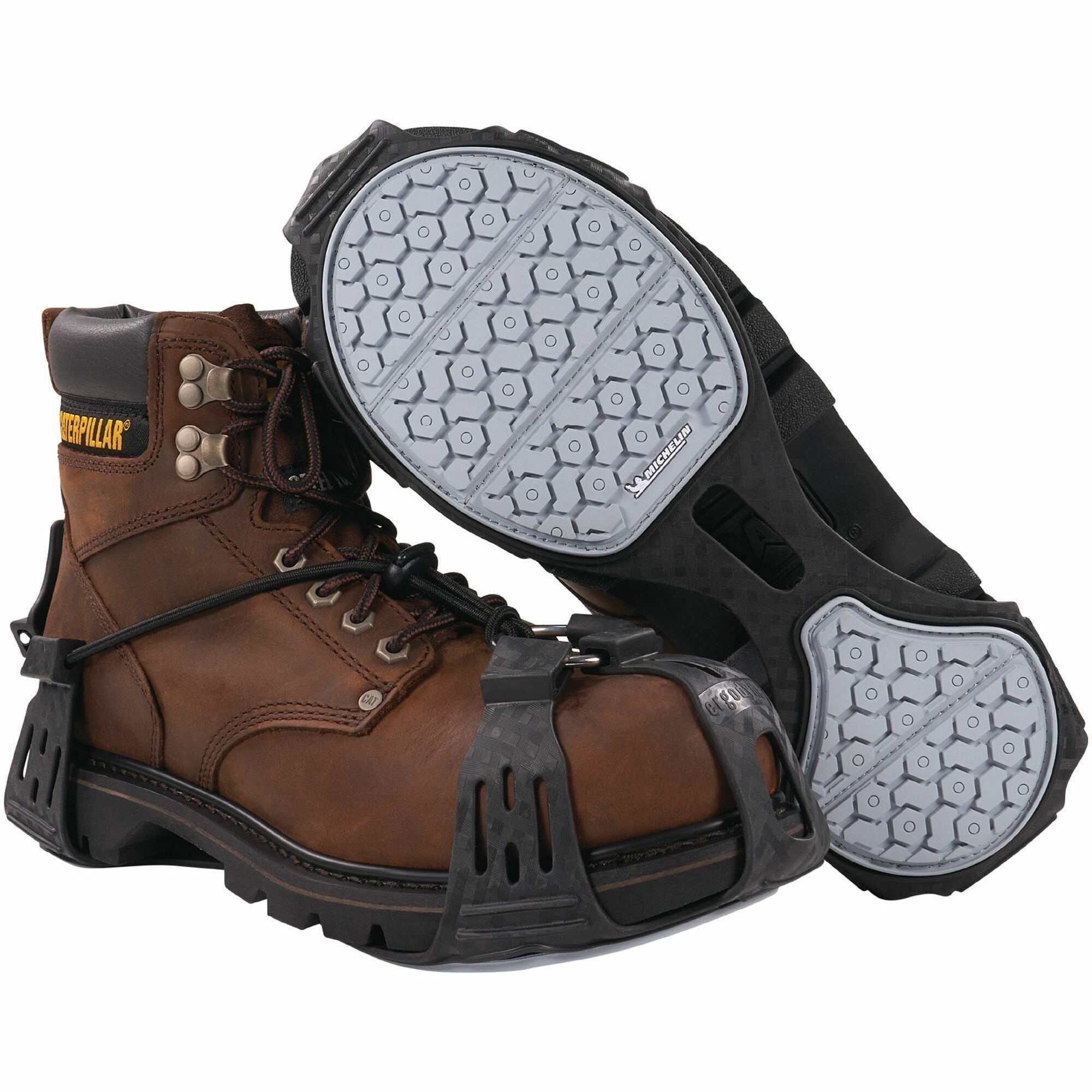 Ergodyne 6326 Spikeless Traction Devices - for Shoe, Boot - Rubber - Black