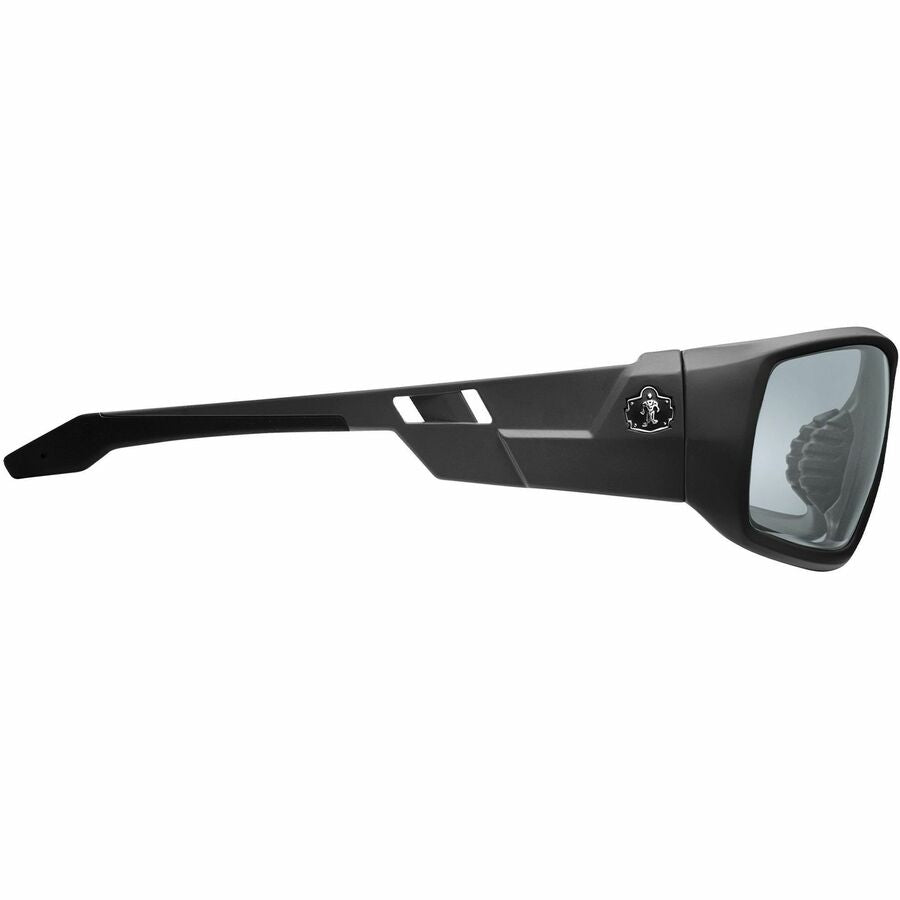 Ergodyne Odin Anti-Scratch/Anti-Fog Safety Glasses - Recommended for: Eye, Indoor - Fog, Impact, Ultraviolet, Sun, UVA, UVB, UVC Protection - Rubber - Translucent Lens - Matte Black Frame - Anti-scratch, Anti-fog, Impact Resistant, Durable, Non-slip, S...