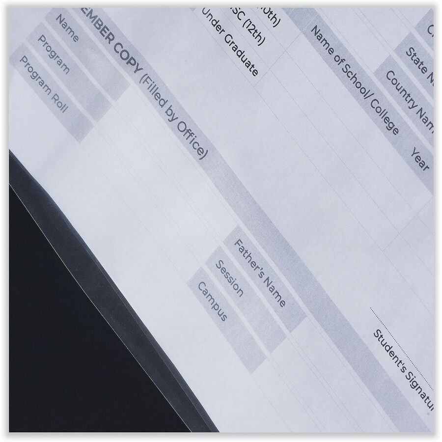 Universal Punched Ring Binder Sleeves - 2 x Sheet Capacity - For Letter 8 1/2" x 11" Sheet - 3 x Holes - Ring Binder - Top Loading - Clear - Polypropylene - 100/Box - 1 Box