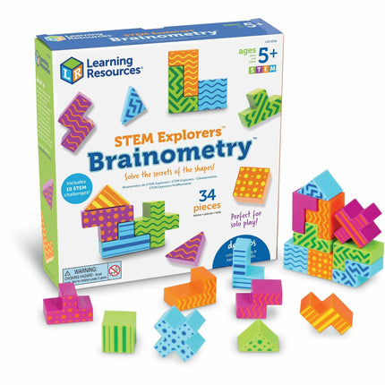 Learning Resources STEM Explorers Brainometry - Theme/Subject: Learning, Fun - 5+ - 34 Pieces - Multi