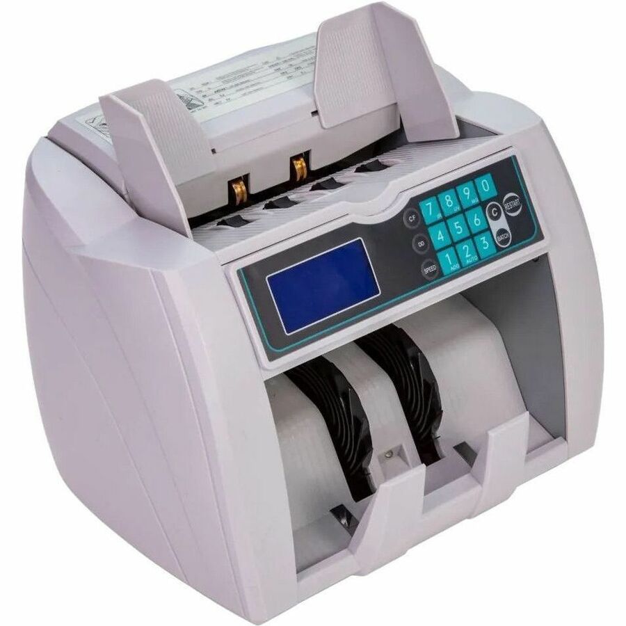 ControlTek 4850 Bill Counter & Counterfeit Detector - Counts @ 1900 bills/min - Black