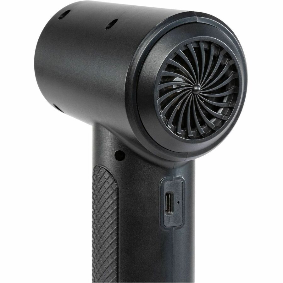 Digital Innovations Electric Air Duster - For Computer, Keyboard, Desk - Adjustable Nozzle - Black - 1 Each