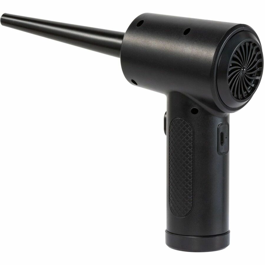 Digital Innovations Electric Air Duster - For Computer, Keyboard, Desk - Adjustable Nozzle - Black - 1 Each