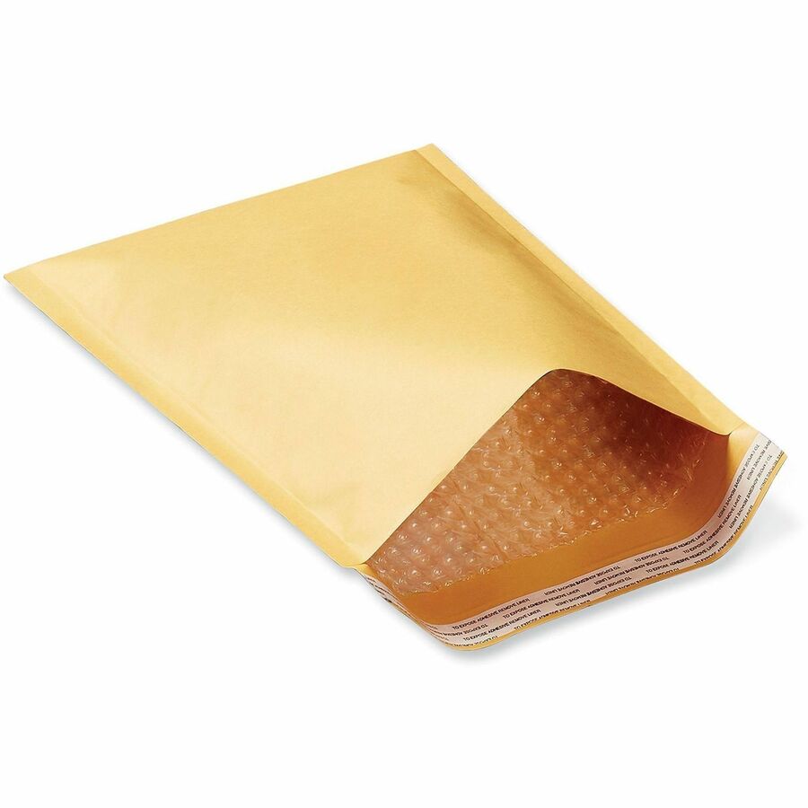 Universal Mailer - Bubble - #000 - Self Adhesive - Golden Yellow Kraft - Kraft Paper - 500 / Carton