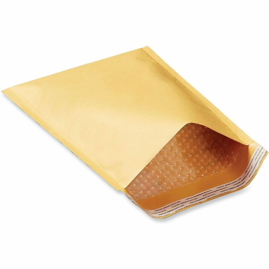 Universal Mailer - Bubble - #7 - Self Adhesive - Golden Yellow Kraft - Kraft Paper - 25 / Carton