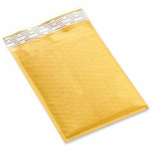Universal Mailer - Bubble - #7 - Self Adhesive - Golden Yellow Kraft - Kraft Paper - 25 / Carton