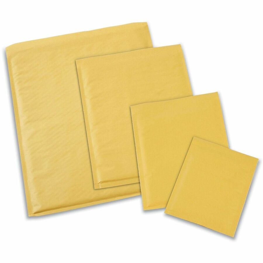 Universal Mailer - Bubble - #4 - Self Adhesive - Golden Yellow Kraft - Kraft Paper - 25 / Carton