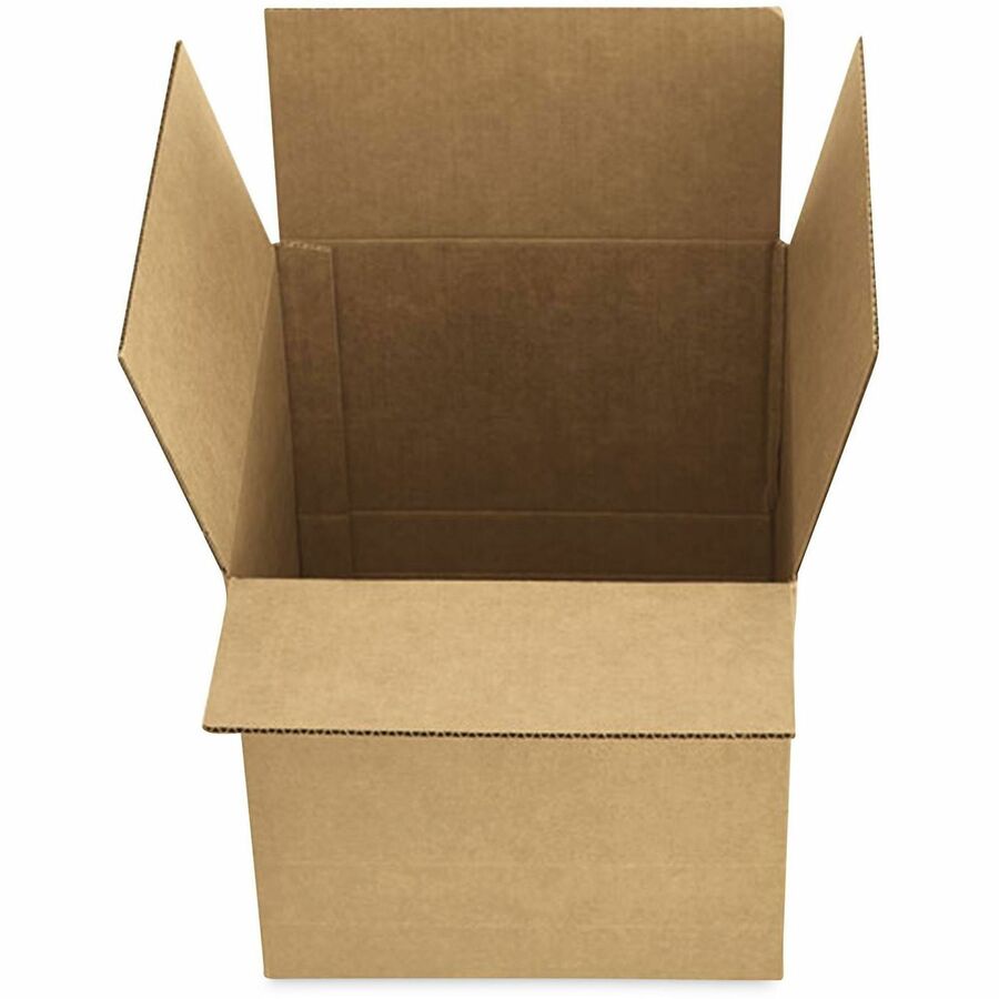 Universal Shipping Case - External Dimensions: 16" Length x 12" Width x 9" Height - Flap Closure - Corrugated Kraft - Brown Kraft - 25 / Bundle
