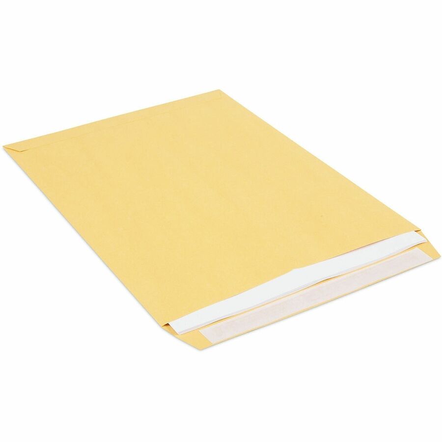 Universal Envelope - Catalog - #10 1/2 - 28 lb - Self Adhesive - Natural Kraft - Kraft Paper - 100 / Box