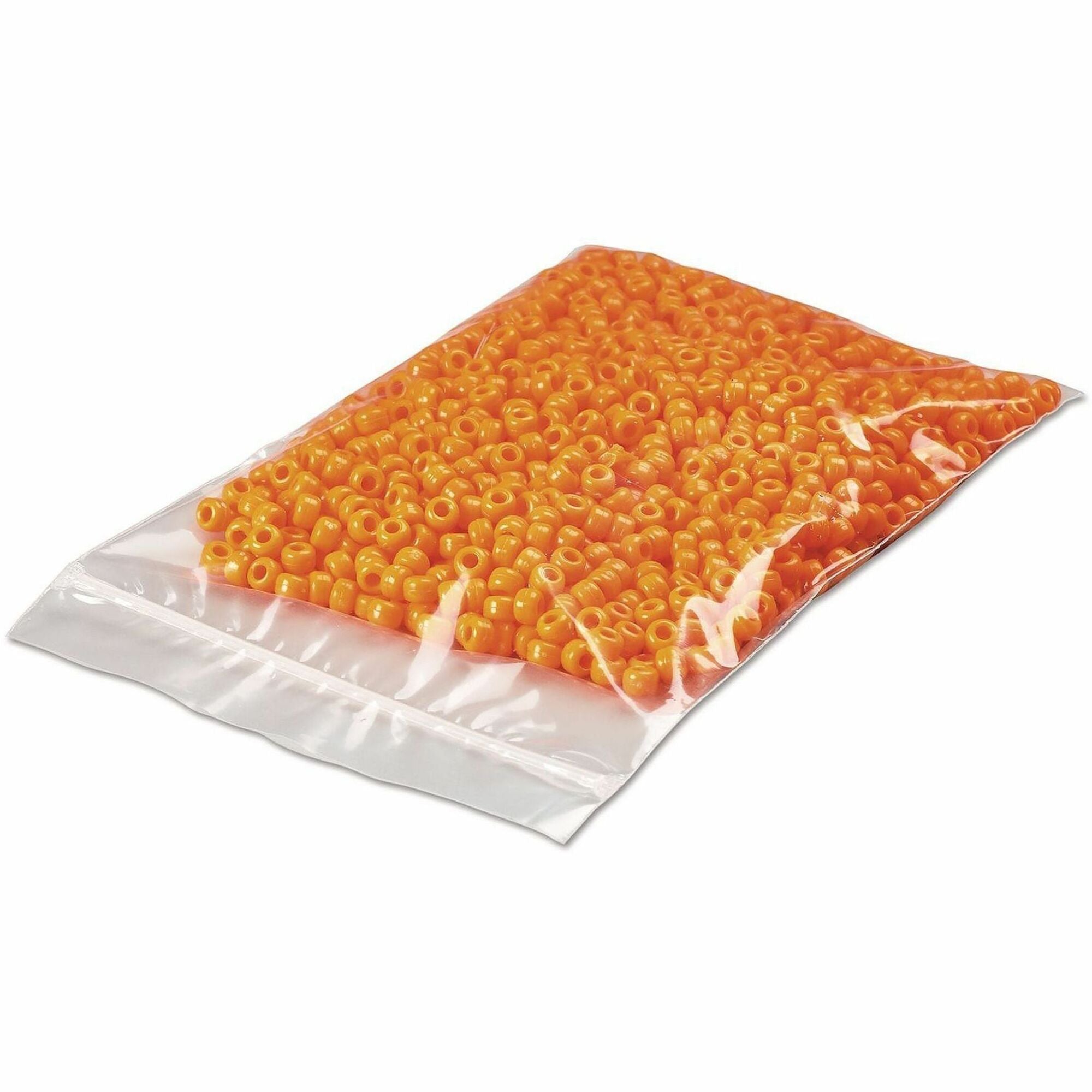 Universal Reclosable Poly Bags, Zipper-Style Closure, 2 mil, 5" x 8" , Clear, 1,000/Carton - 5" Width x 2 mil (51 Micron) Thickness - Zipper Closure - Clear - Polyethylene - Small Parts, General Purpose, Sample, Jewelry - 1000 / Carton