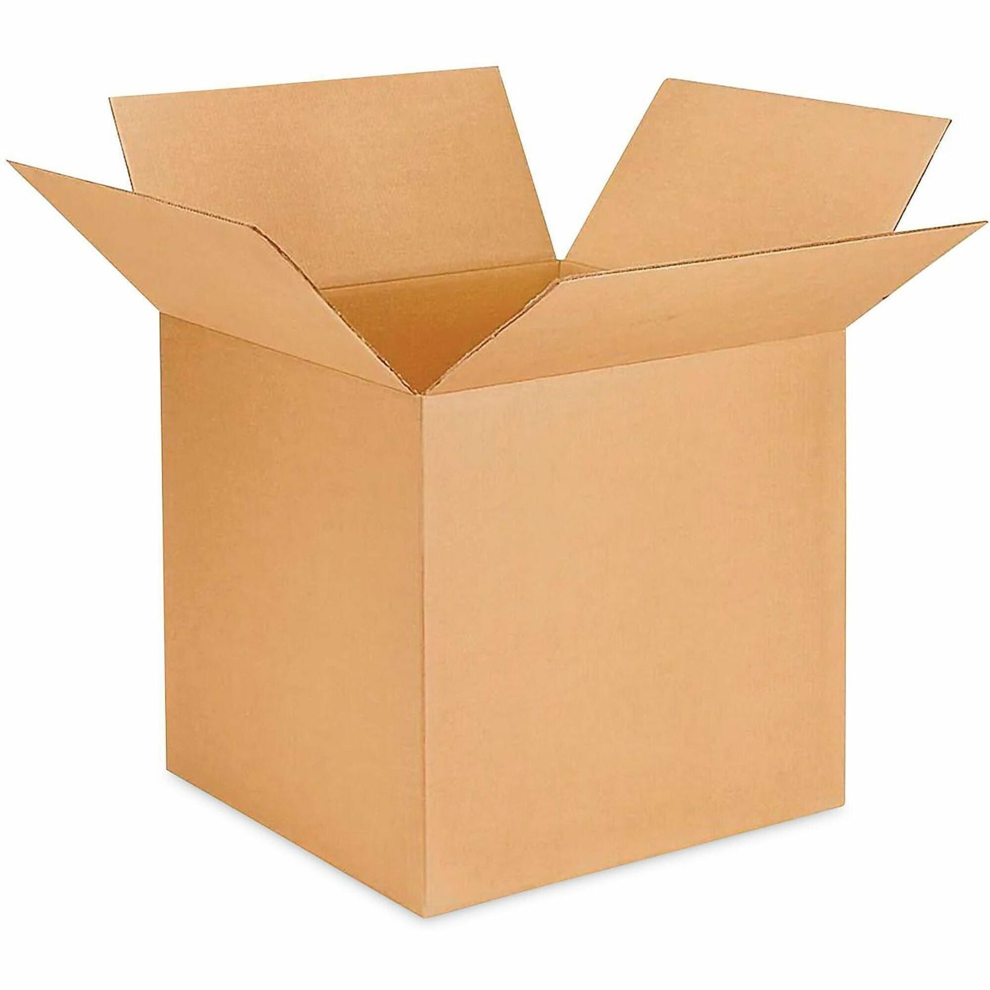 Universal Shipping Case - External Dimensions: 12" Length x 12" Width x 7" Height - Flap Closure - Corrugated Kraft - Brown Kraft - 25 / Bundle