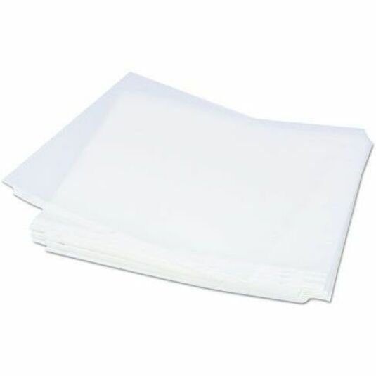 Universal Sheet Protector - 2 x Sheet Capacity - For Letter 8 1/2" x 11" Sheet - 3 x Holes - Ring Binder - Top Loading - Clear - 100 / Box