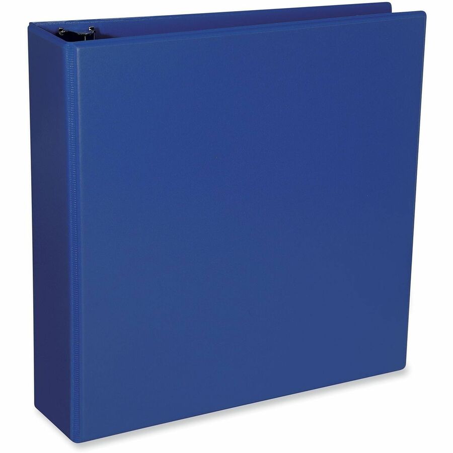 Universal Slant D-Ring View Binder, 3 Rings, 2" Capacity, 11 x 8.5, Navy Blue - 2" Binder Capacity - Letter - 8 1/2" x 11" Sheet Size - 480 Sheet Capacity - 3 Ring(s) - Fastener(s): Ring - Pocket(s): 2, Inside Front & Back - Polypropylene - Navy Blue -...
