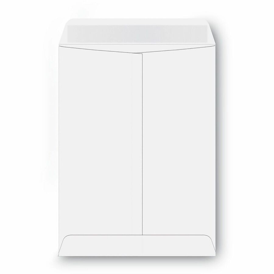 Universal Envelope - Catalog - #10 1/2 - 28 lb - Gummed - White - Paper Stock - 100 / Box