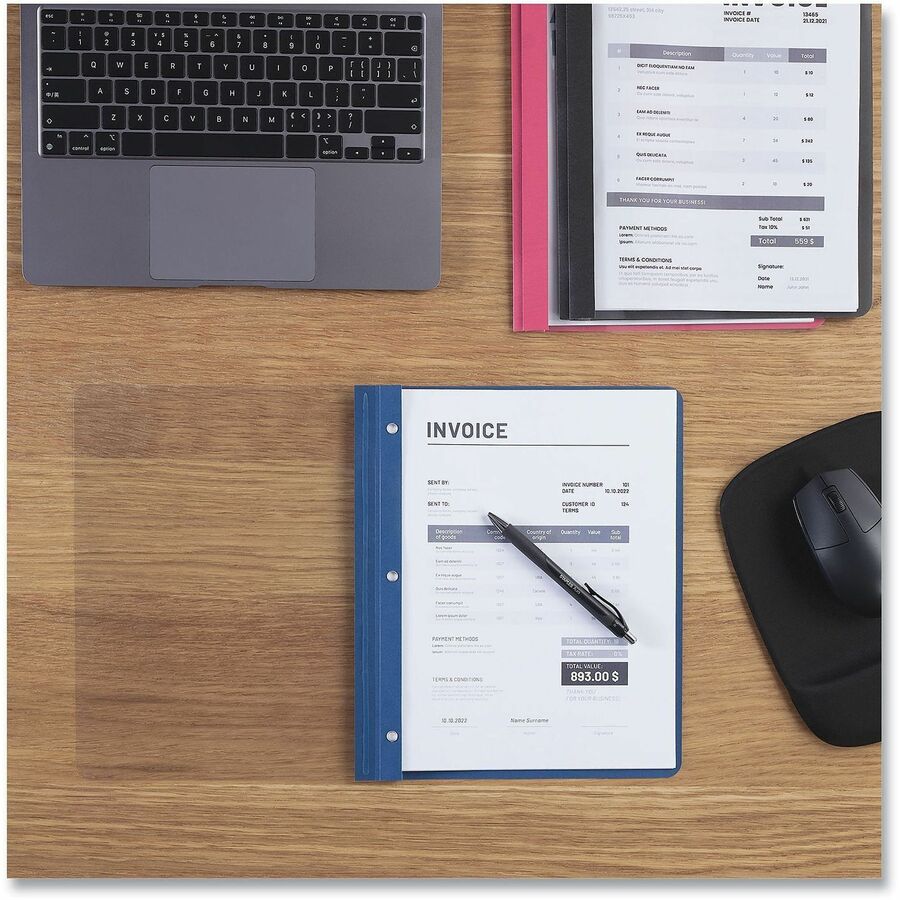 Universal Report Cover - 1/2" Folder Capacity - 8 1/2" x 11" - 100 Sheets Capacity - 3 x Prong Fastener(s) - Punched - 25 Box