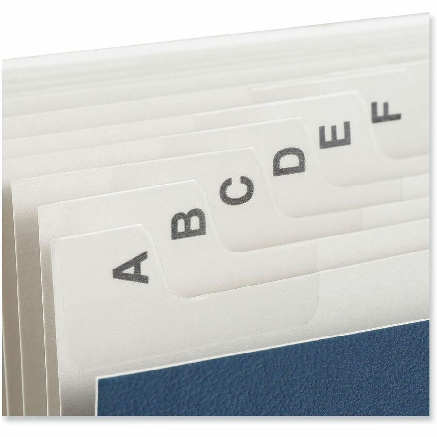 Universal Letter Expanding File - 8 1/2" x 11" - Capacity3/4" Expansion - 20 Divider(s) - 1 Each