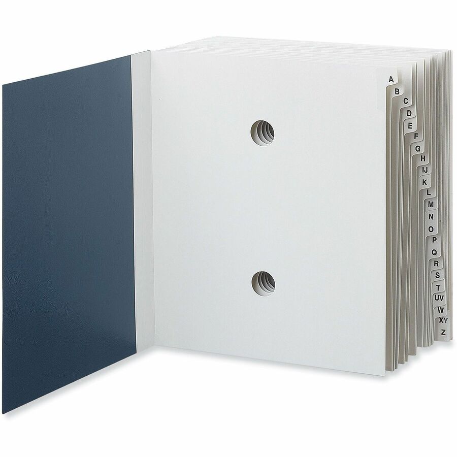 Universal Letter Expanding File - 8 1/2" x 11" - Capacity3/4" Expansion - 20 Divider(s) - 1 Each