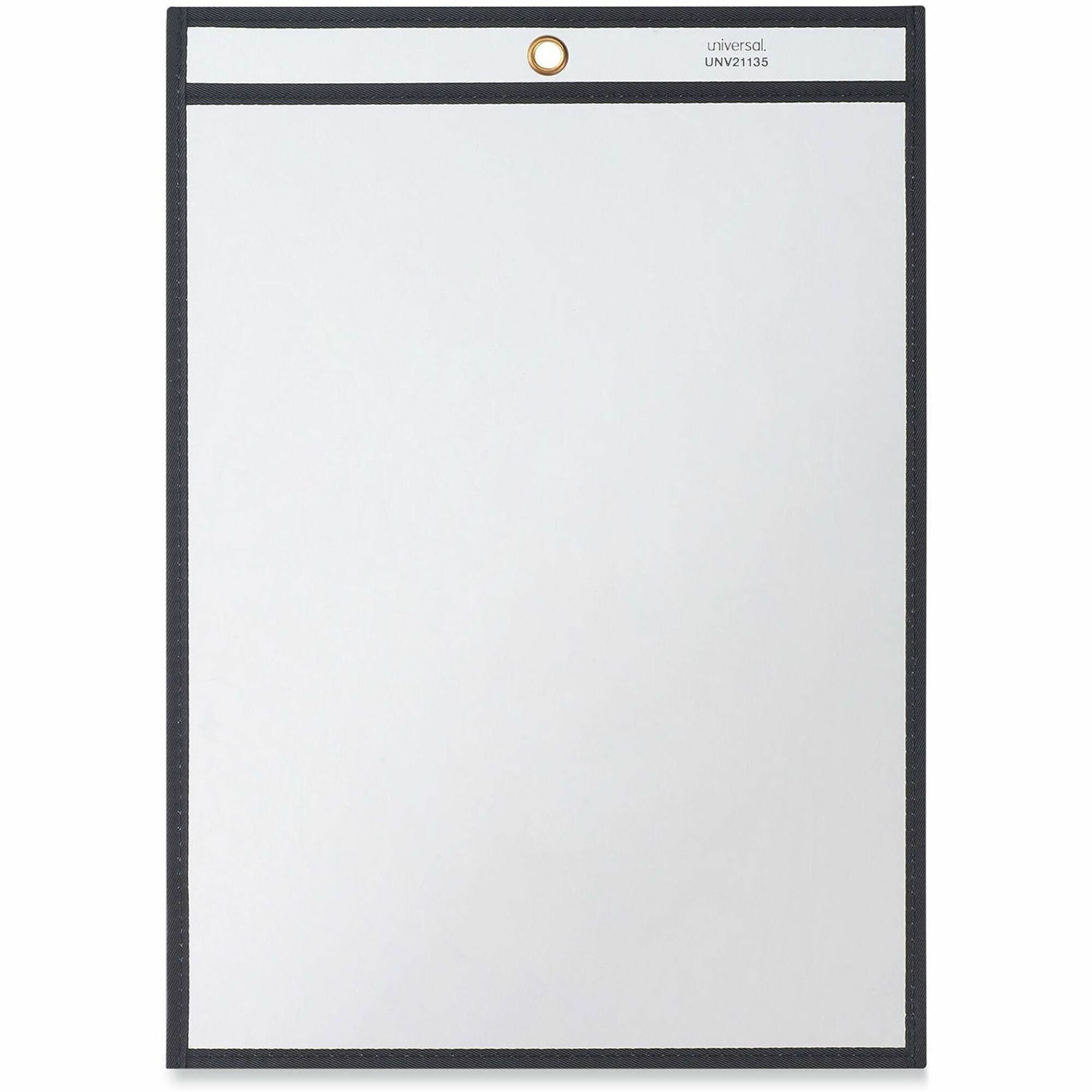 Universal Ticket Holder - Vinyl - Clear - Heavy Duty - 25 / Pack