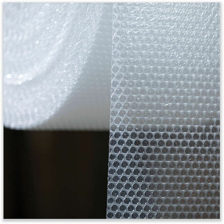 Universal Cushion Wrap - 12" Width x 60 ft Length x 500 mil Thickness - Perforated, Cushioned, Lightweight, Flexible, Shock Resistant, Vibration Resistant, Abrasion Resistant - Clear - 1 Each