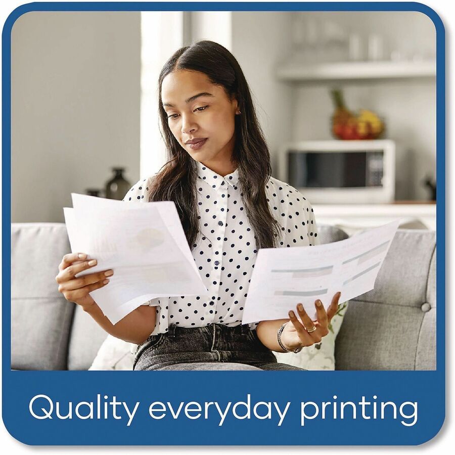 Universal Copy Paper - 20 lb Basis Weight - Bright White - 2500 Sheets - 500 Sheets per Ream - 5 Ream per Case