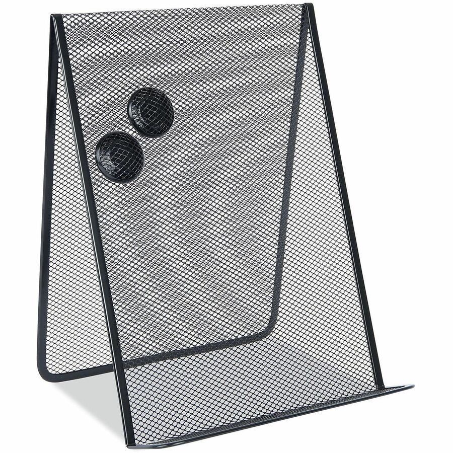 Universal Document Holder - 11.6" Height x 9" Width x 8" Depth - Metal - Black - Magnetic, Durable