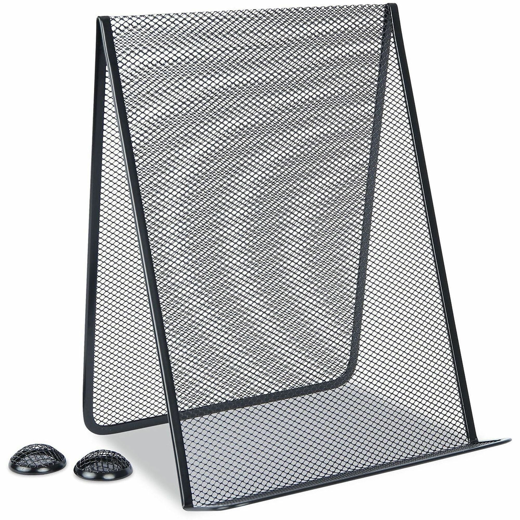 Universal Document Holder - 11.6" Height x 9" Width x 8" Depth - Metal - Black - Magnetic, Durable