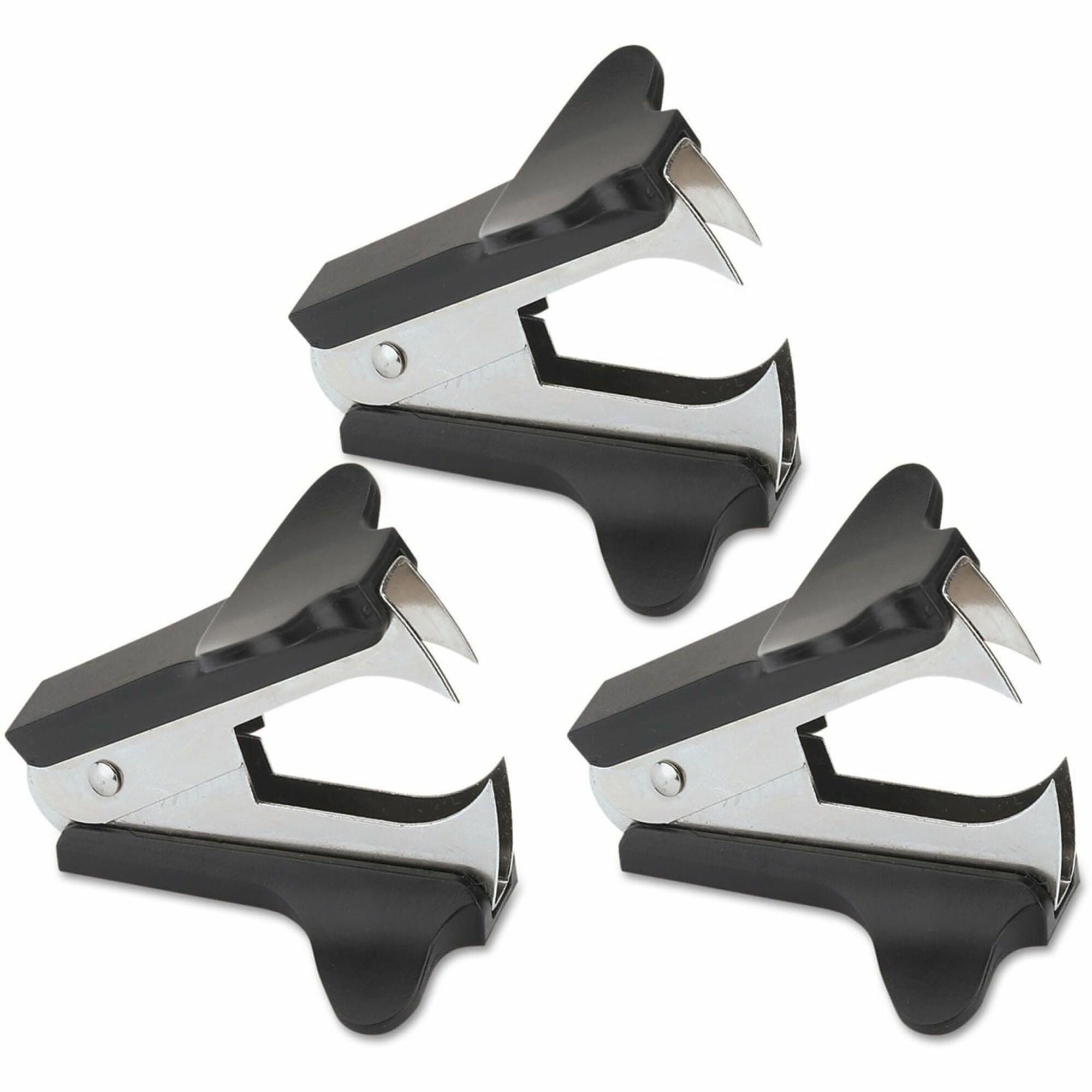 Universal Staple Remover - Plastic, Steel - Black - Comfortable Grip