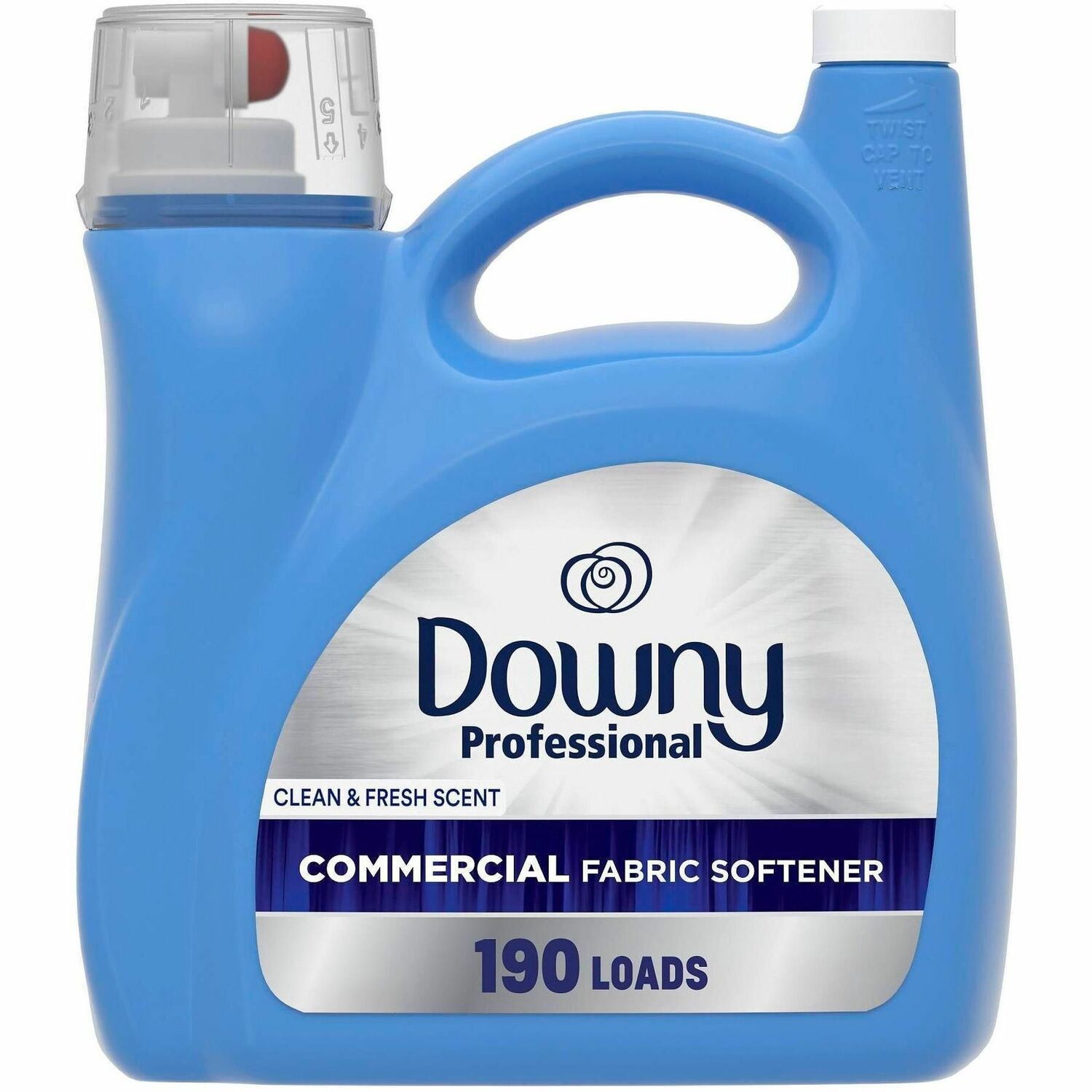 Downy Fabric Softener - For Multipurpose - Liquid - 140 oz (8.75 lb) - Clean & Fresh Scent - 190 Loads - Recommended For: Odor Remover - Long Lasting, Triclosan-free, Phthalate-free, PCBs-free, PAHs-free, PVC Free, Lead-free, Mercury-free, Cadmium-free...