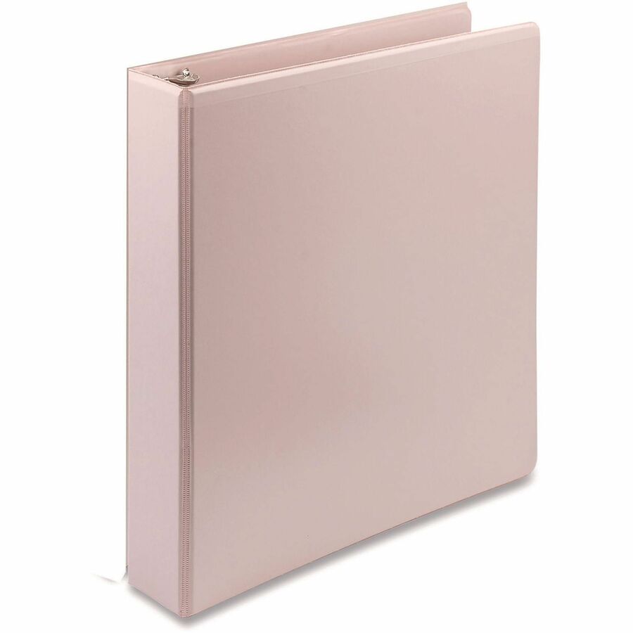 Samsill Earth's Choice Ring Binder - 1 1/2" Binder Capacity - Letter - Fastener(s): D-Ring - Rose - Recycled - 2 / Pack