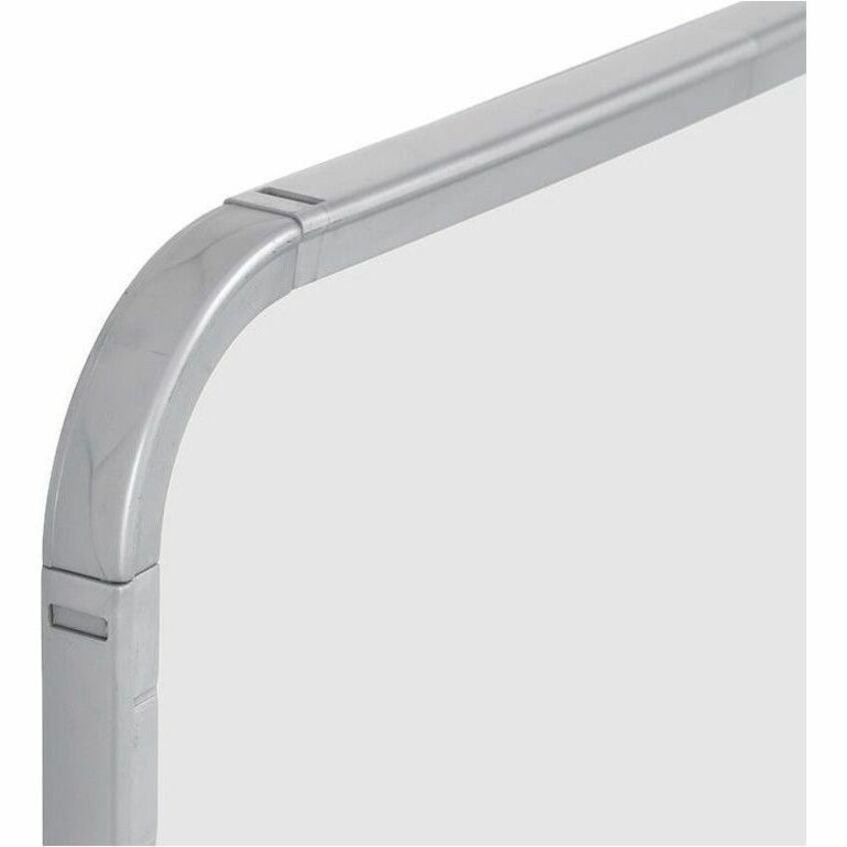 MasterVision Dry-erase Lap Board - 11" (0.9 ft) Width x 14" (1.2 ft) Height - White Lacquered Steel Surface - Plastic Frame - Lap - Magnetic - Durable, Ghost Resistant, Stain Resistant, Long Lasting - 1 Each