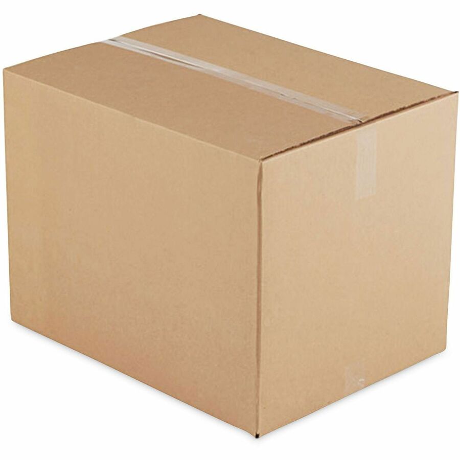 Universal Shipping Case - External Dimensions: 15" Length x 11" Width x 6" Height - Flap Closure - Corrugated Kraft - Brown Kraft - 25 / Bundle