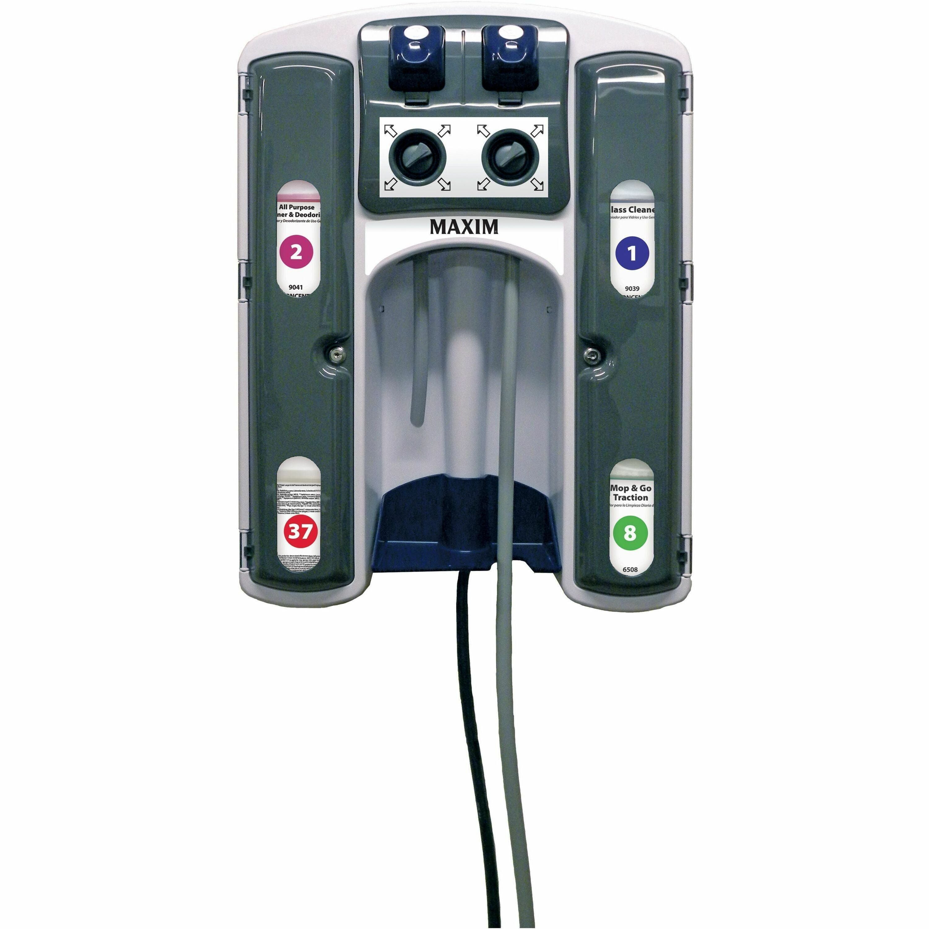 Midlab AccuMax 4P w/E-Gap Eductors - 10.5" Height x 24.5" Width x 32" Depth - White - 1 Carton