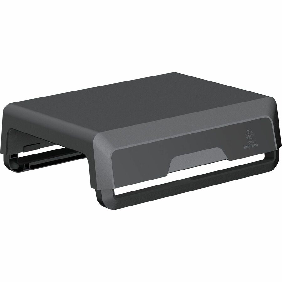 Fellowes Breyta Monitor Stand - Black - For Monitor - Adjustable Height, Ergonomic