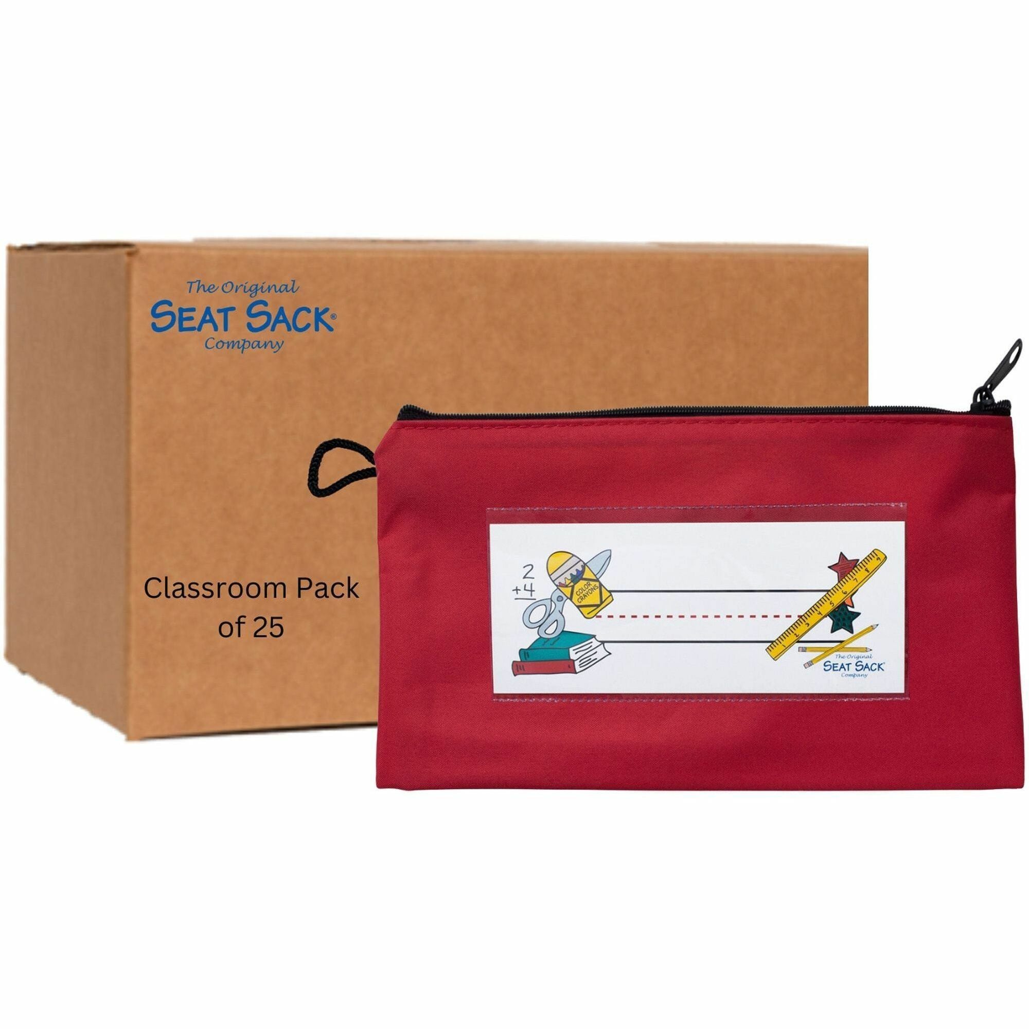 Seat Sack Pencil Pouch | Classroom Pack - 1 Carton