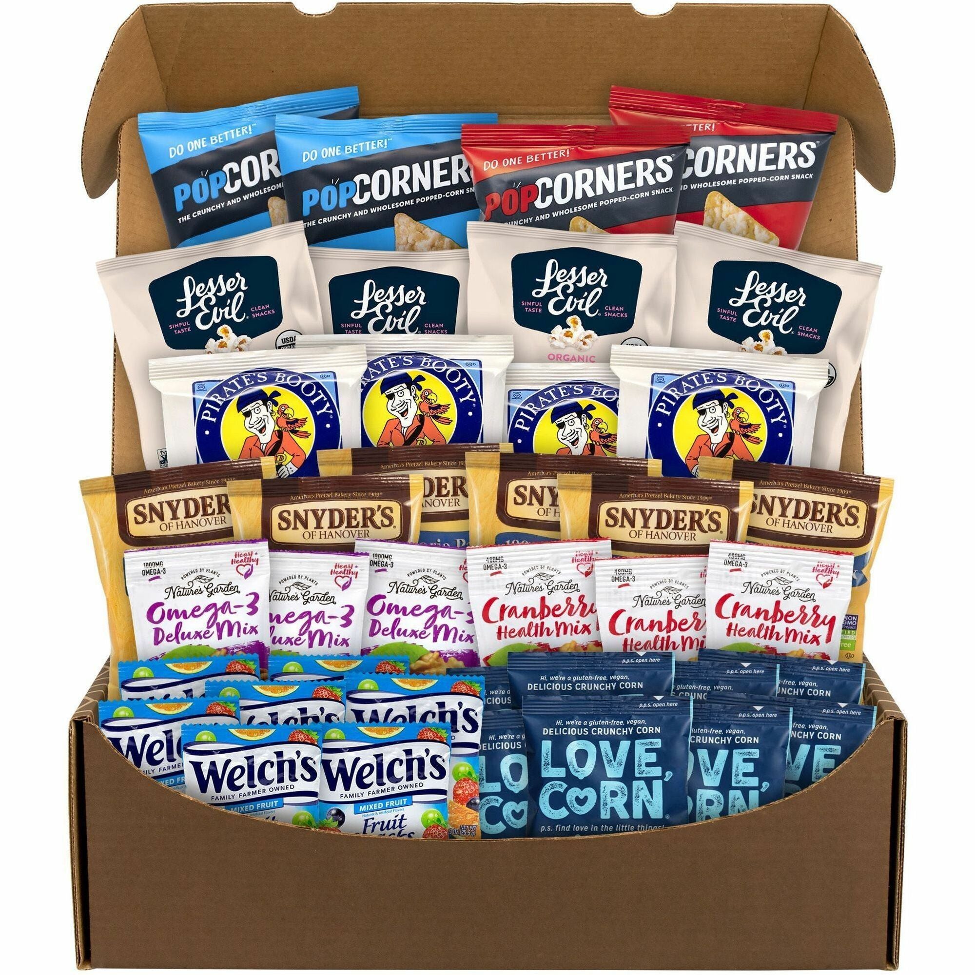 Snack Box Pros Better For You Snack Box - Assorted - 39 / Carton