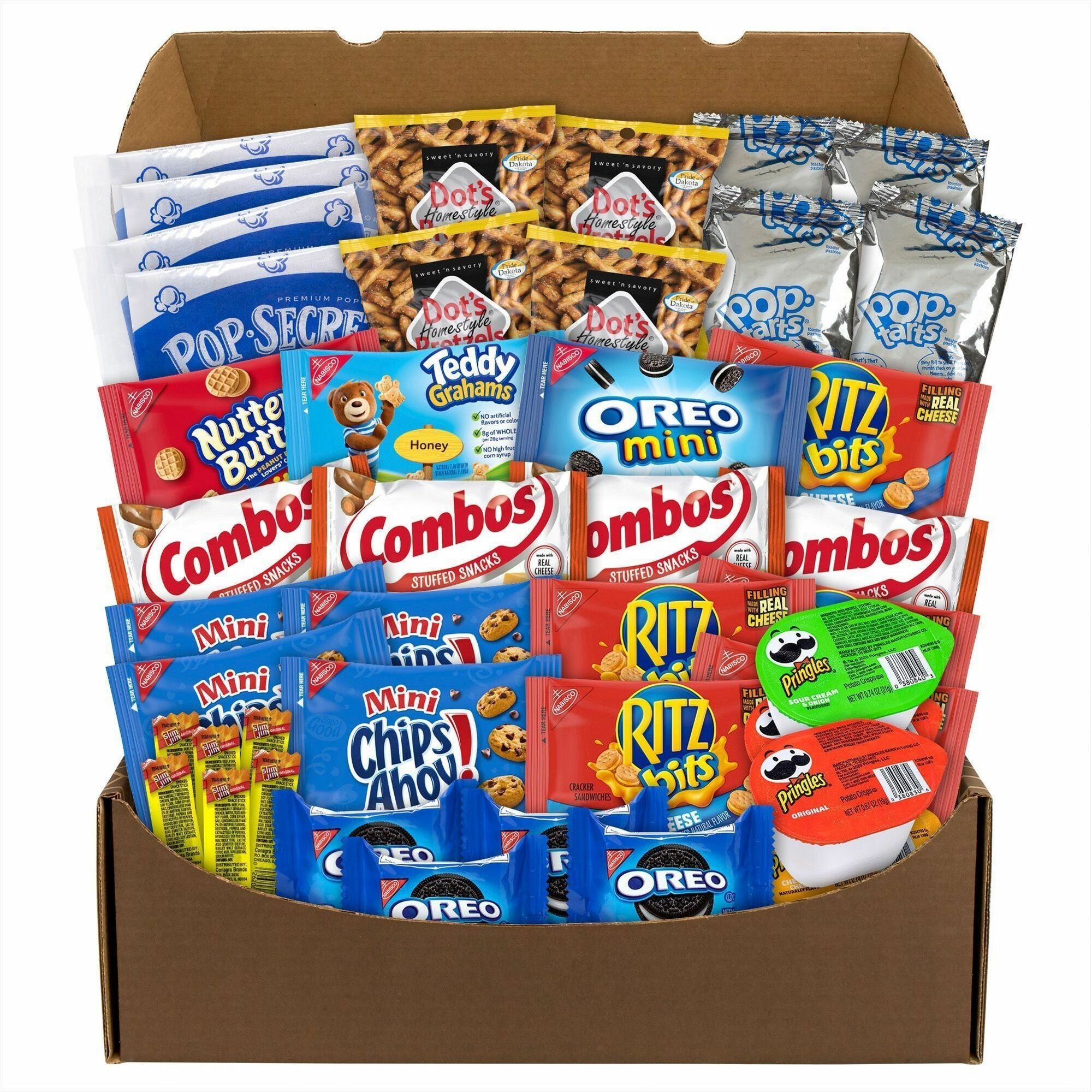 Snack Box Pros Quarantine Snack Box - Assorted - 5 lb - 42 / Carton