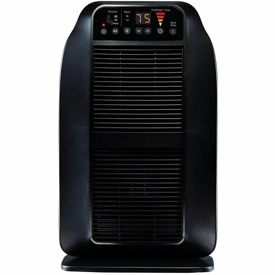 Honeywell Heat Genius Ceramic Portable Heater, HCE840B - Ceramic - Electric - 6 x Heat Settings - Timer - Room - Portable - Black