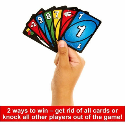 UNO Show 'Em No Mercy Card Game For Kids, Adults & Family Night, Parties And Travel - 168 Card(s) - Party - 1 Each